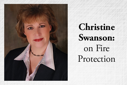 Christine Swanson on Fire Protection