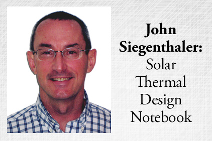 John Siegenthaler: Solar Thermal Design Notebook