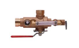 AGF Manufacturing grooved connection test and drain valves