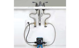 AquaMotion hot water recirculation system