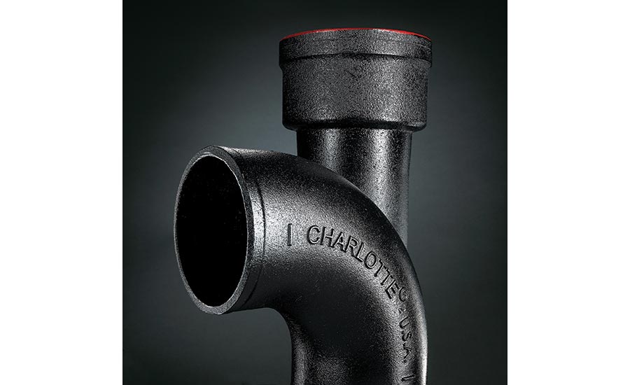 Charlotte Pipe and Foundry cast-iron soil pipe and fittings