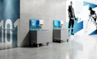 Sloan Valve mobile handwashing stations