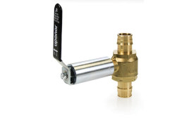 Uponor brass ball valves