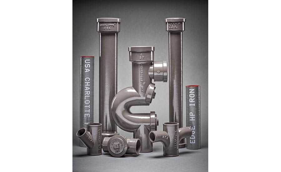 Charlotte Pipe cast iron pipe system