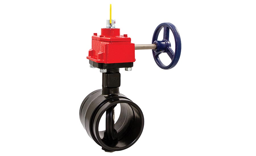 Milwaukee Valve grooved end butterfly valves