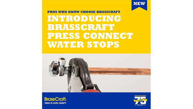 BrassCraft Press Connect Stops