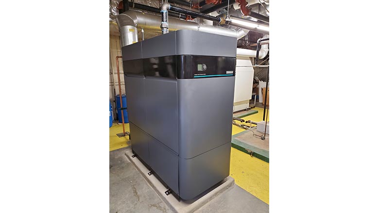 Weil-McLain stainless steel commercial boiler