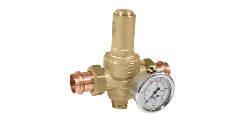 Caleffi Hydronic Solutions piston-type pressure reducing valve