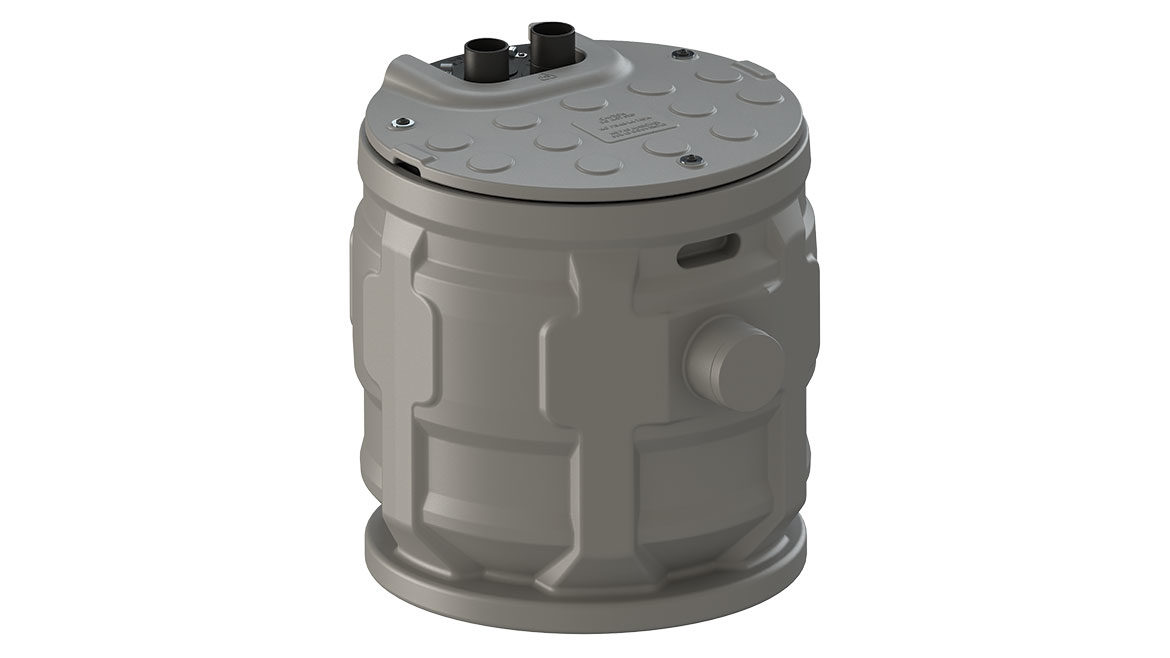 New Products: Saniflo Sanipit 24 GR CB, pre-assembled grinder pump system