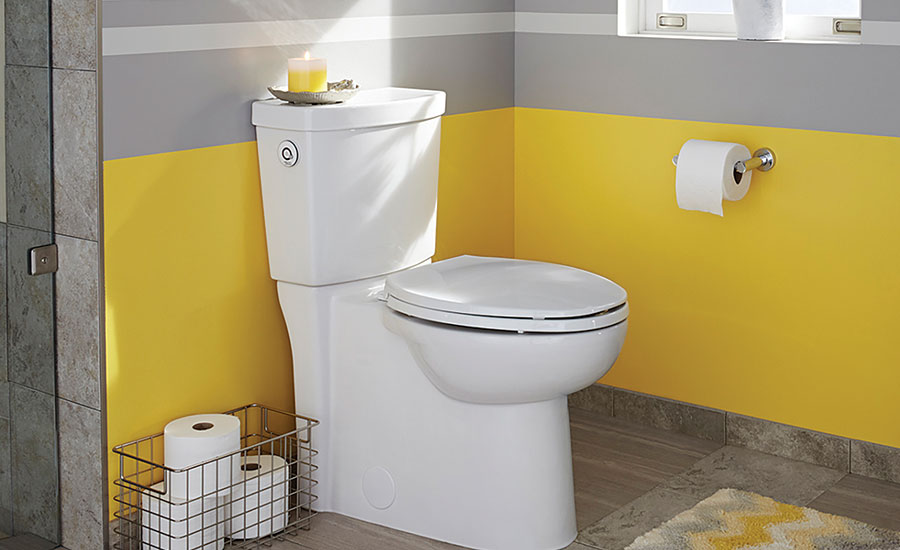 American Standard touchless high-efficiency toilet