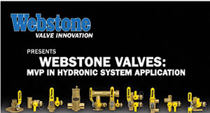 Webstone Hydronic System DVD