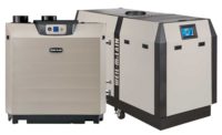 Commercial condensing gas boiler from Weil-McLain