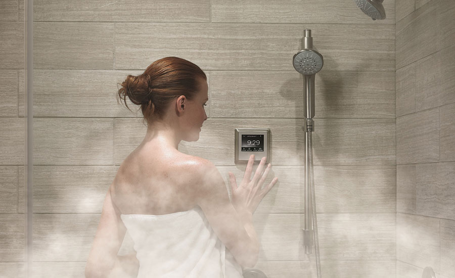 Shower controls from Steamist