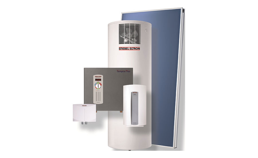 Electric tankless water heater for solar backup from Stiebel Eltron
