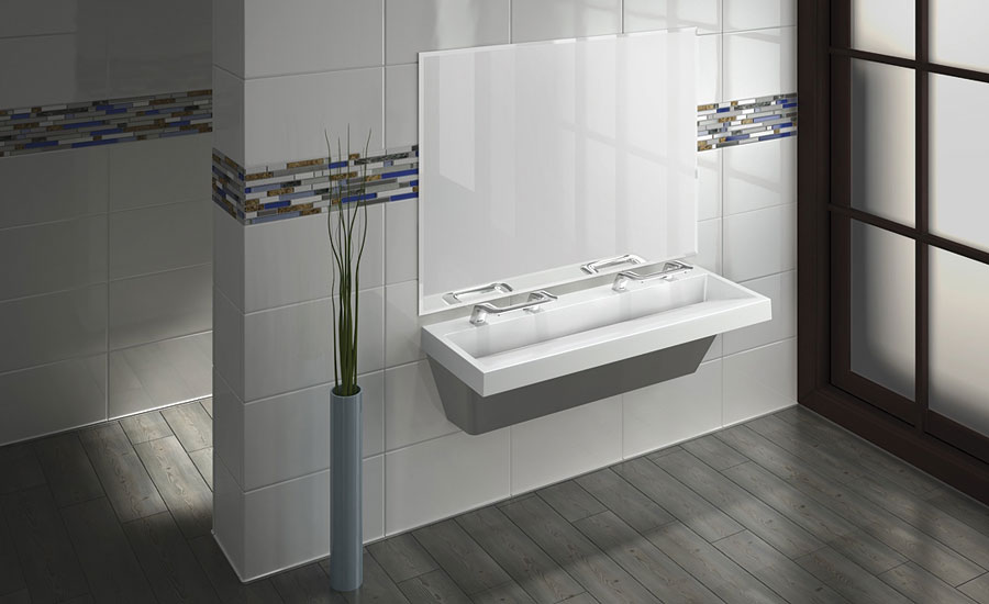 All-in-one sink technology from Bradley Corp.