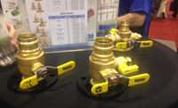 Webstone Valves introduced its new, innovative The Isolator valve at the 2016 AHR Expo in Orlando, Fla.