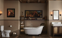 Suite of bath fixtures from American Standard; green products