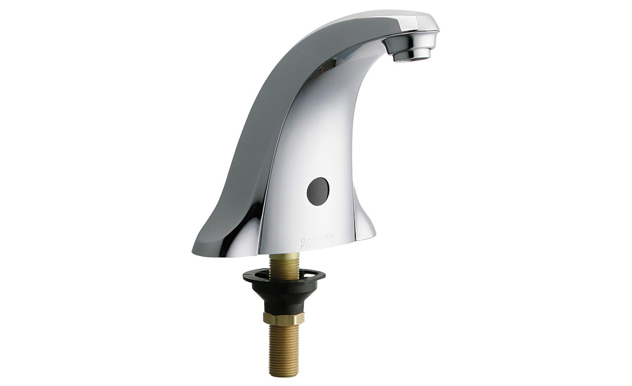Faucets with dual-beam infrared sensors from Chicago Faucets