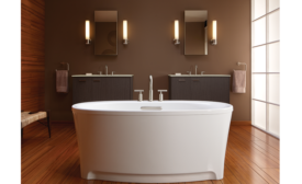 Hydrotherapy freestanding tub from Kohler