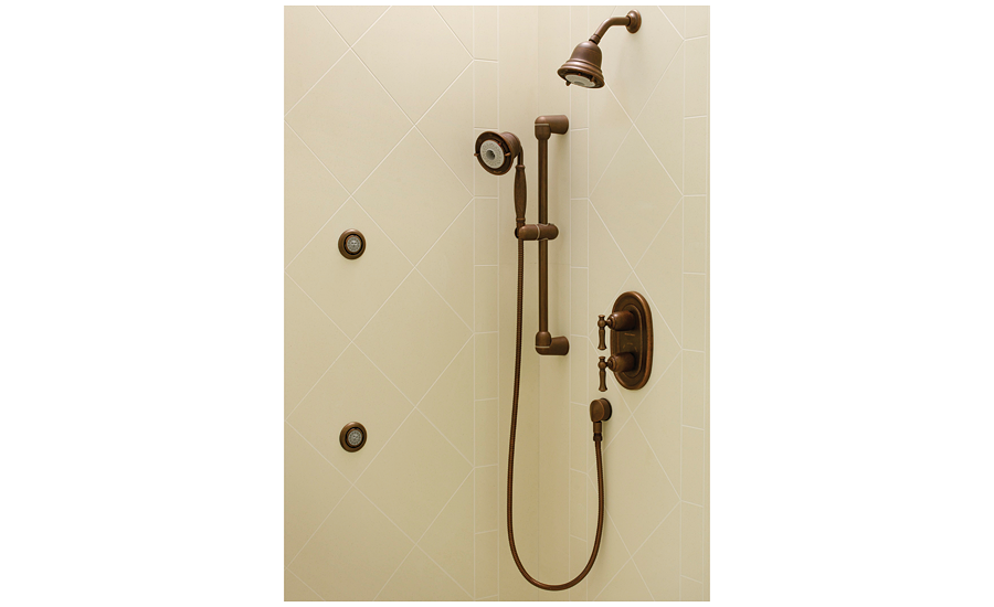 Shower valves with diverter