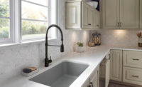 Pre-rinse kitchen faucet from Danze