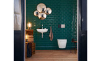 Wall-hung toilets, such as the Duravit SensoWash Strack pictured