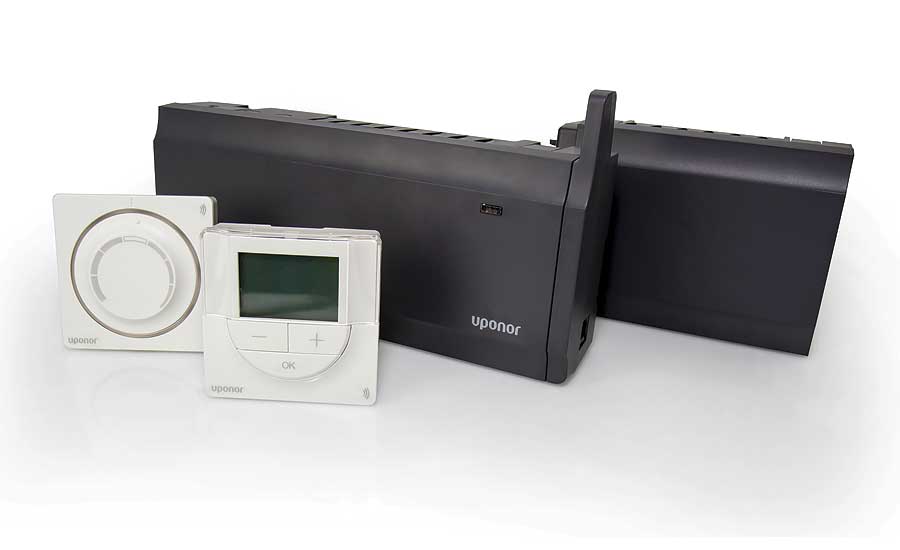 Wireless controls for radiant systems from Uponor