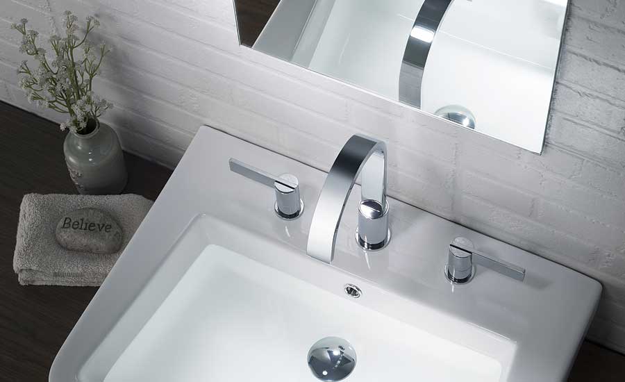 Mix-and-match bath fixtures from Isenberg