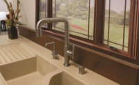 Pullout spray faucet from Sonoma Forge