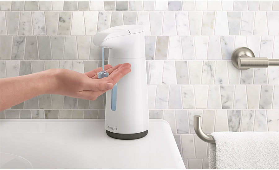 8637-ST-CLY BRAND NEW Stainless Clay Kohler Touchless Foaming Soap Dispenser 