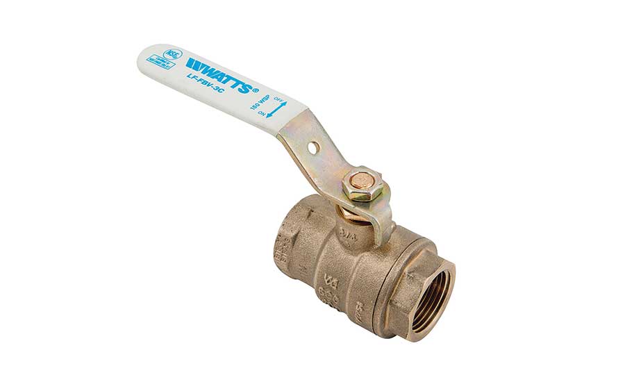 Broad selection of ball valves by Watts
