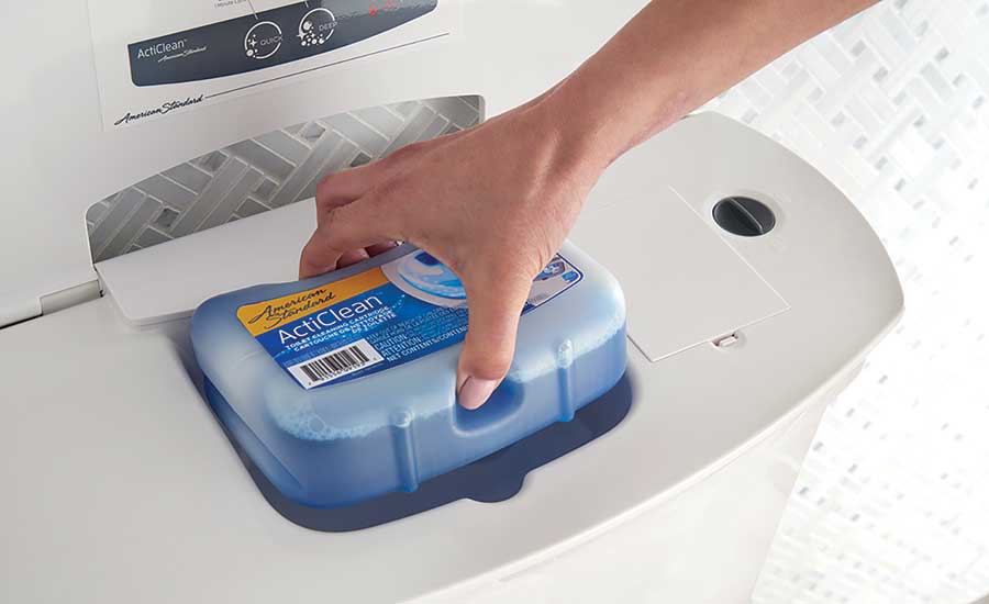 American Standard's ActiClean Self-cleaning Toilet System