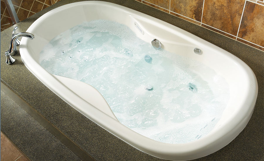 Hydrotherapy tub from Mansfield Plumbing