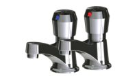 Manual commercial faucets from Chicago Faucets