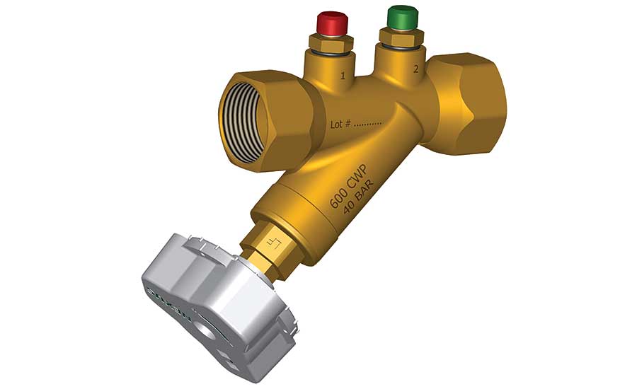 Manual balancing valve from Nexus