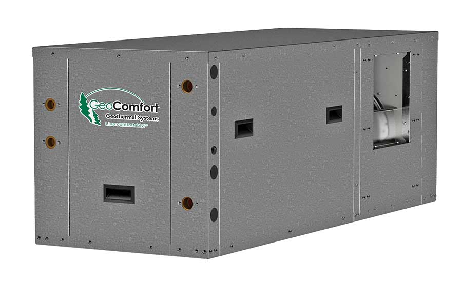 Horizontal packaged geothermal system from Enertech