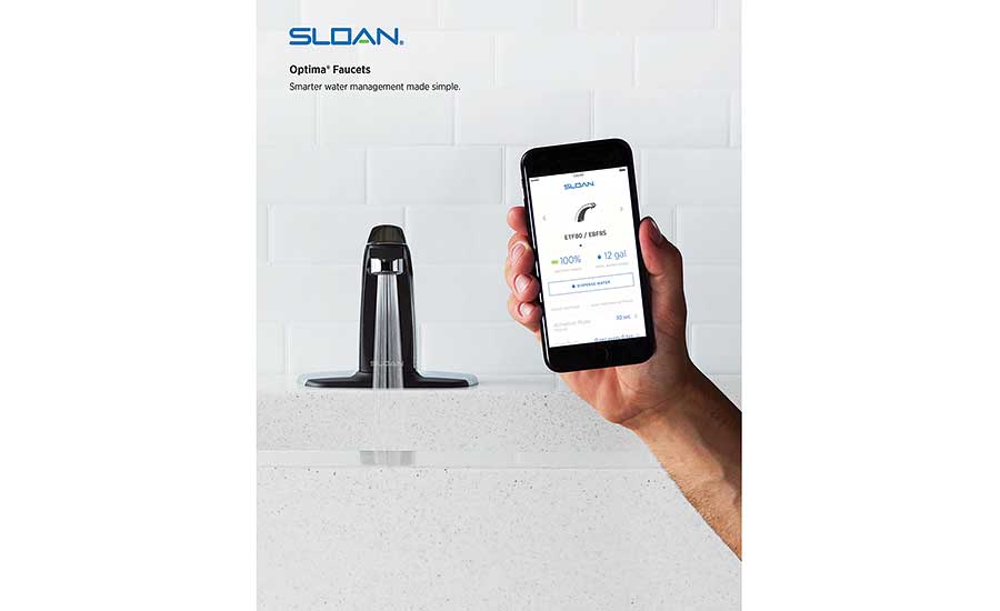 Enhanced sensor faucet from Sloan