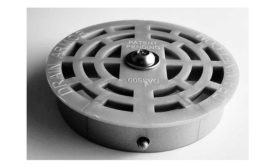 Compartment sink locking strainer from Drain-Net Technologies