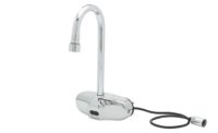Two-hole wall-mount sensor faucet from T&S Brass