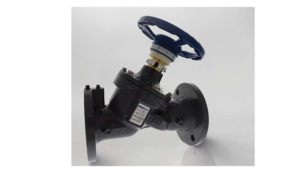 Large-diameter manual balancing valves from NIBCO