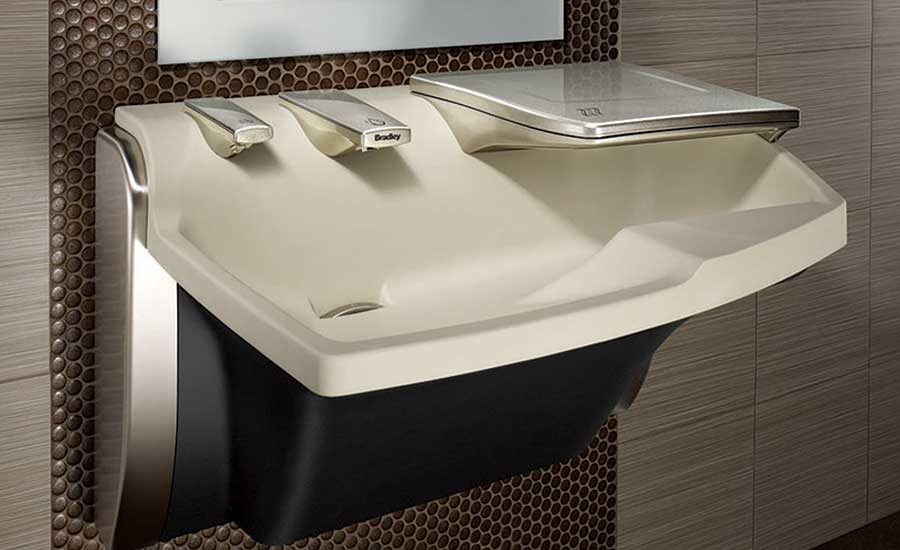 Touchless lavatory system from Bradley