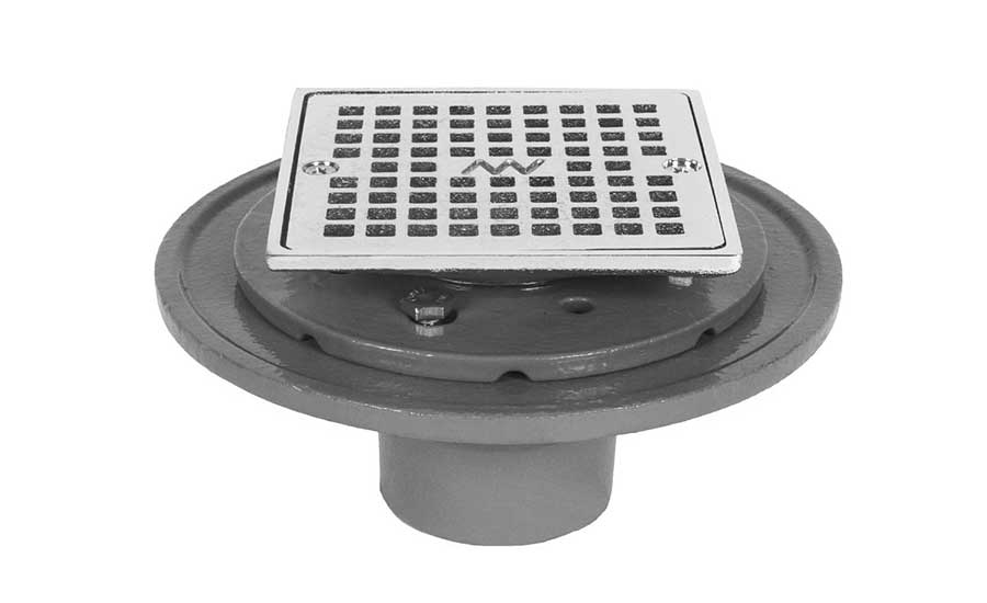 New cast-iron shower drain from Matco-Norca.